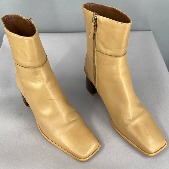 ALOHAS West Boots Size 9 Square Toe with block heel women's heels - Picture 5 of 14